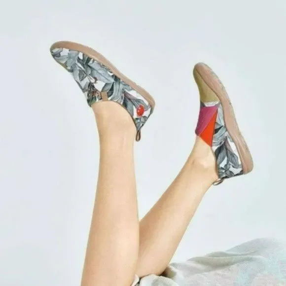 NWT UIN Slip On Shoes Canvas Comfortable Loafers Jungle - Picture 7 of 12